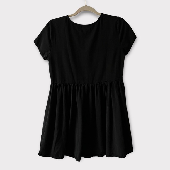 Delia’s x Dolls Kill Set Me Free Tattoo Butterfly Mini Babydoll Dress Small - Picture 6 of 8